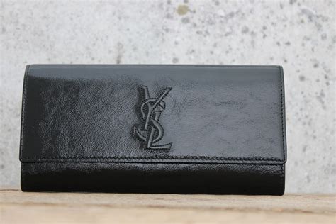 ysl belle du jour clutch retail price|Yves Saint Laurent Patent Leather Bell.